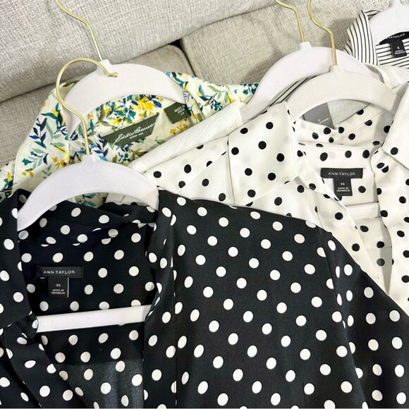 Women’s Blouses, Ann Taylor, Eddie Bauer bundle of 6 - Picture 4 of 4